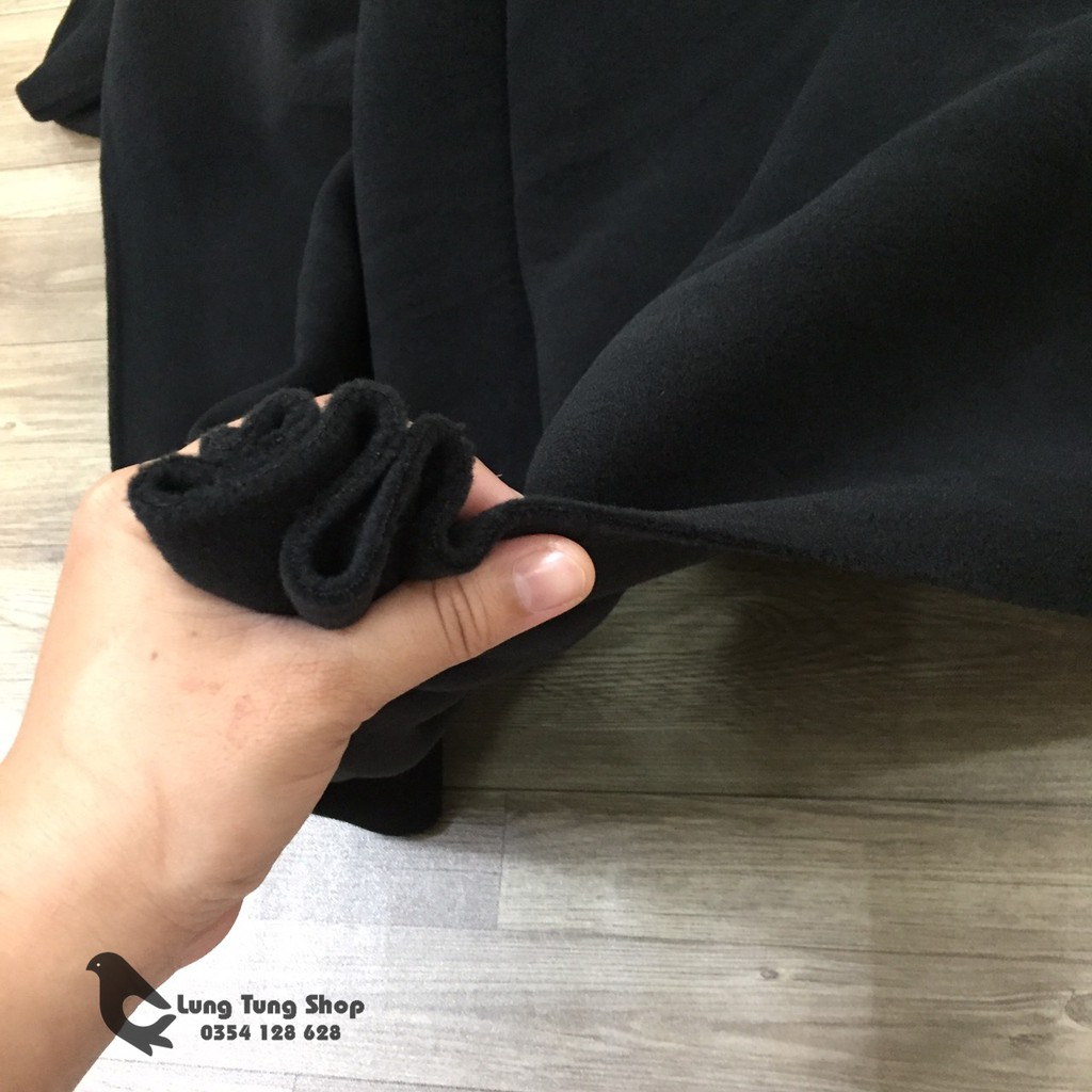 Chăn nỉ văn phòng màu đen - chăn mền cá nhân