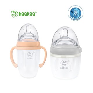 Bình Sữa Silicone HaaKaa, Dễ dàng Chuyển đổi Thành Cốc Hứng Sữa Độc Nhất trên Thị trường