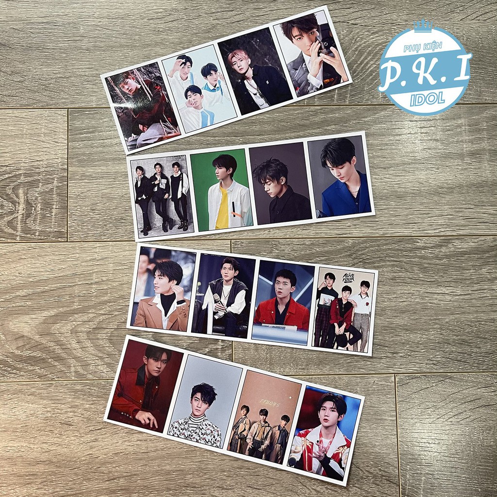 Bộ Sản Phẩm Nhóm Nhạc TFBOYS Combo Poster Và Card Cứng – QUÀ TẶNG KPOP