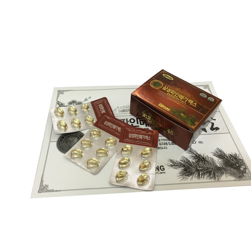 Tinh Dầu Thông Đỏ Samsung Hàn Quốc 120 viên | BigBuy360 - bigbuy360.vn