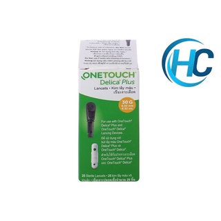 [CHÍNH HÃNG] Kim lấy máu One Touch Delica (25 kim)
