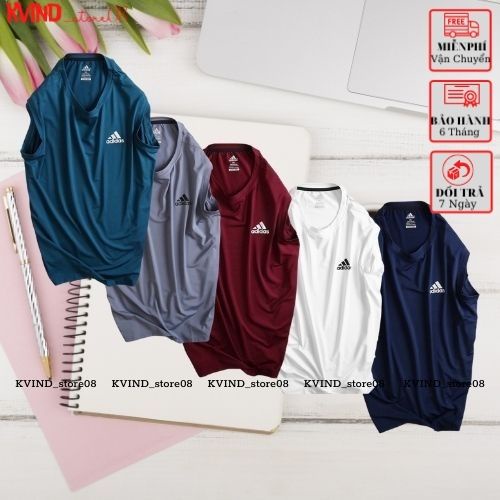 ⭐ Áo 3 lỗ thể thao nam,áo sát nách chất thun lạnht ập Gym chạy bộ dạo phố _KVINDstore08