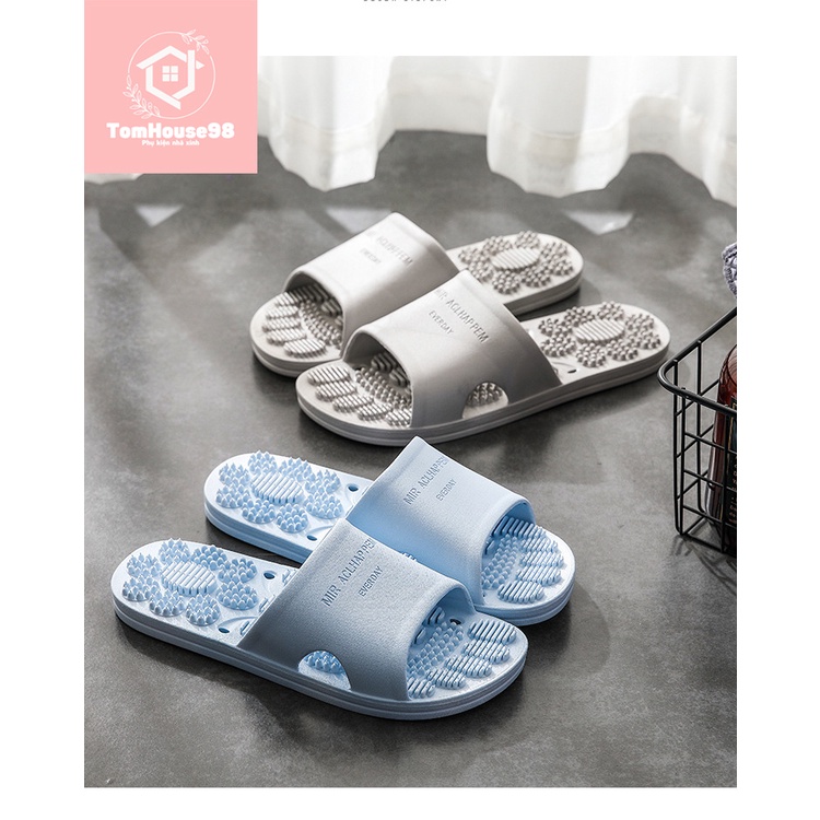 Dép Hạt Massage Chân, Dép Đi Trong Nhà Phong Cách Hàn Quốc