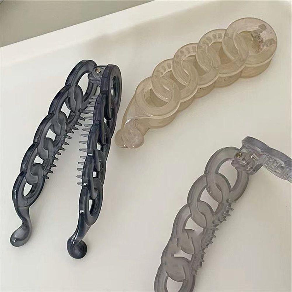 Kẹp Tóc Dạng Đứng Thiết Kế Đục Lỗ Hình Cua Dễ Thương Cho Nữ