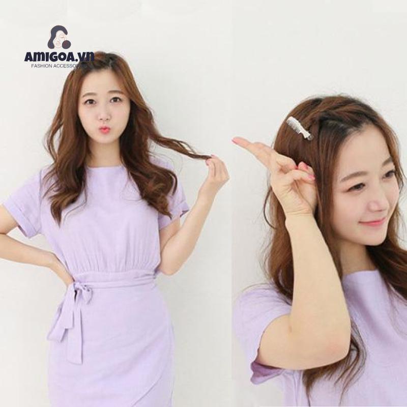 Kẹp Tóc Lược Bằng Hợp Kim Dành Cho Nữ