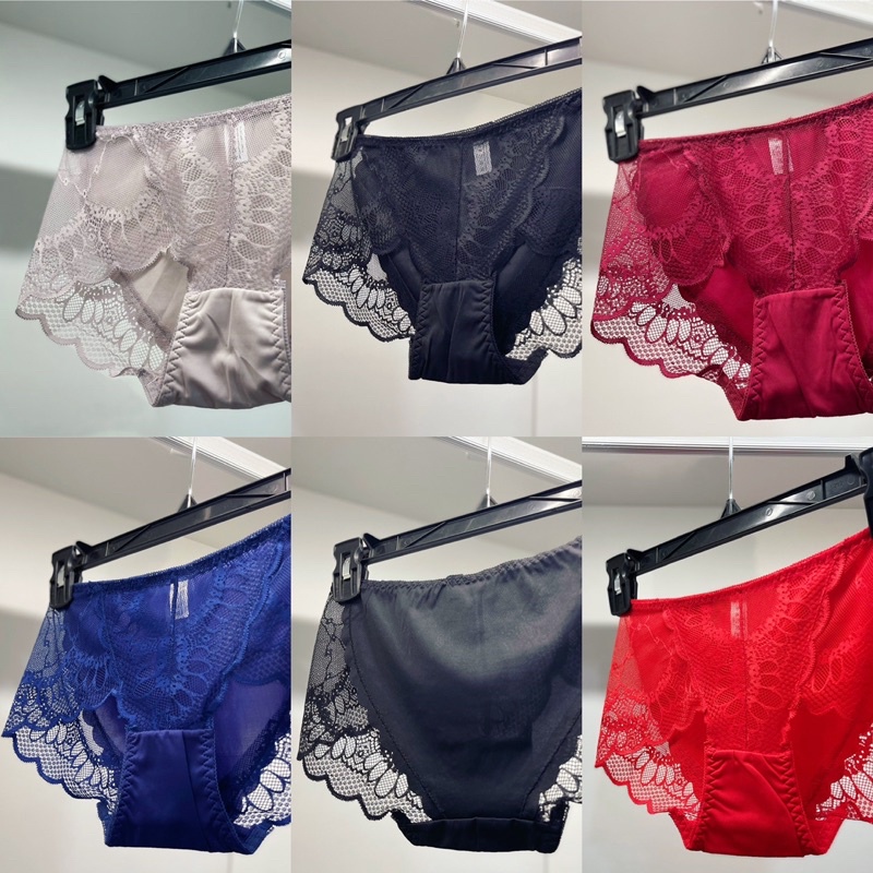 QUẦN LÓT REN PHỐI THUN LẠNH 🥶 FREESHIP + QUÀ TẶNG 💝 HÀNG CAO CẤP - GIÁ ƯU ĐÃI MÙA DỊCH - KHÔNG ƯNG HOÀN TIỀN 100%