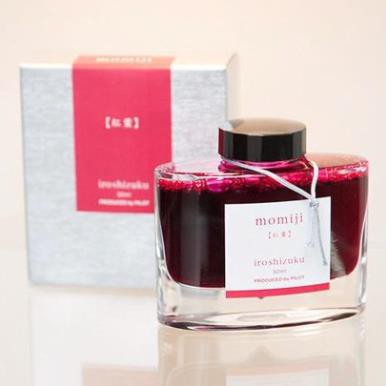 Mực Iroshizuku 50ml, Nhập Khẩu Nhật Bản, Lọ Mực Được Sản Xuất Thủ Công, Màu Tươi Sáng, Không Lắng Cặn