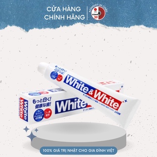 Kem Đánh Răng White&White Nhật Bản 150g | Hàng Nội Địa Nhật