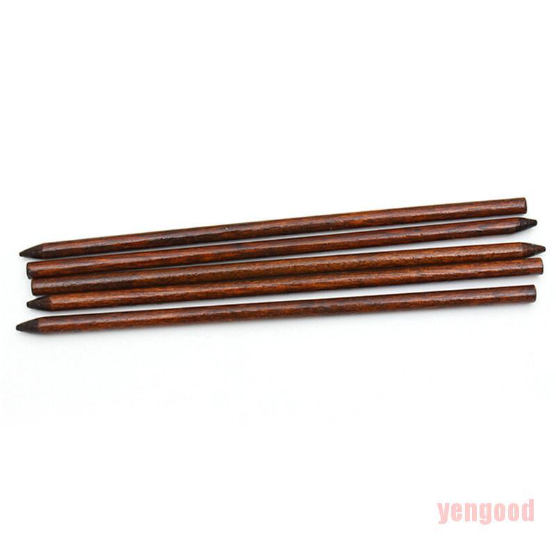 Bộ 10 Trâm Cài Tóc Gỗ Mun Chạm Khắc Tinh Tế Phong Cách Retro
