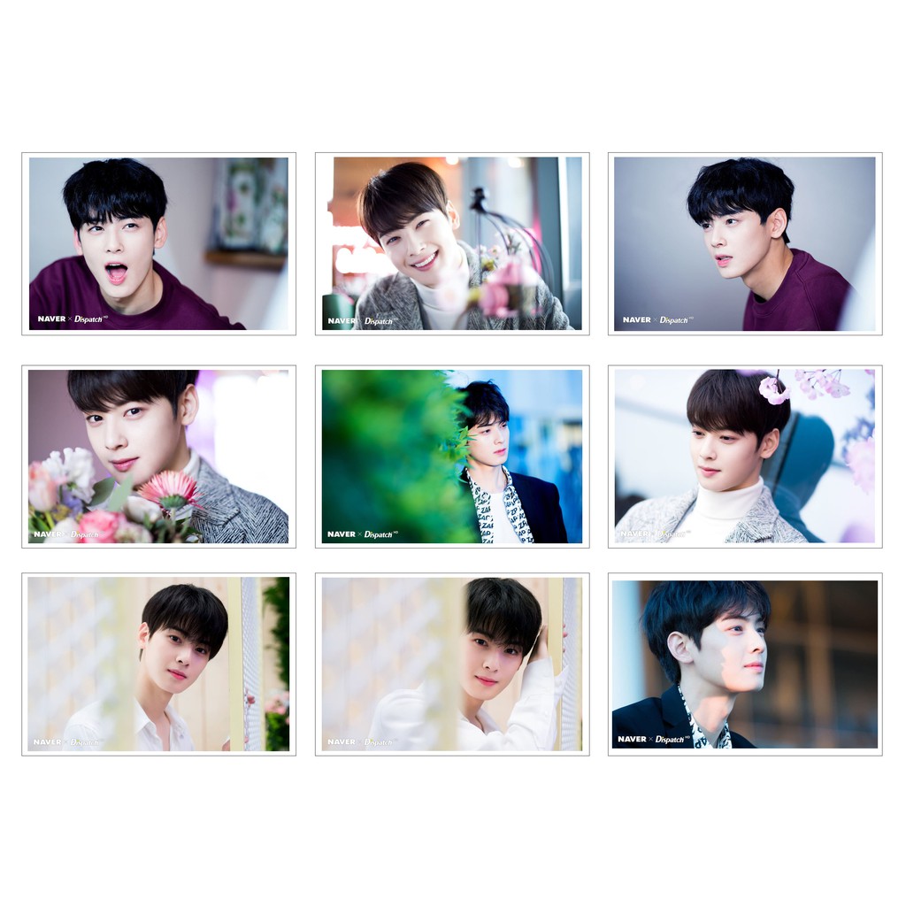 Lomo Card Ảnh CHA EUN WOO - ASTRO ( 45 ảnh)