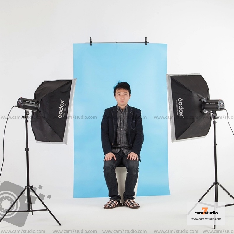 Khung T giá treo phông nền chụp ảnh, đạo cụ chụp ảnh sản phẩm - Cam7Studio.com