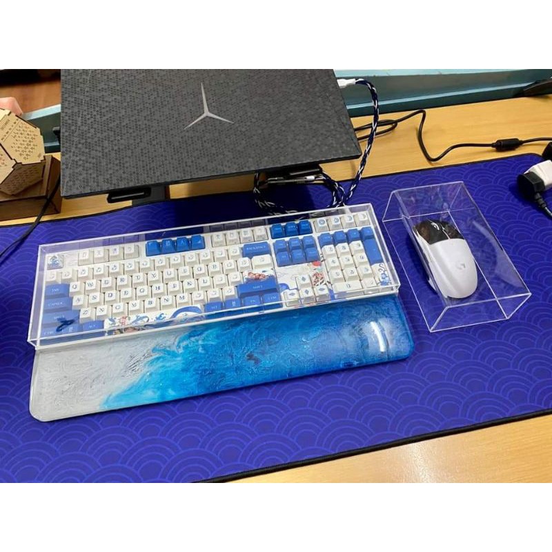 [Hàng sẵn]Che bụi bàn phím ( chất liệu mica/acrylic )