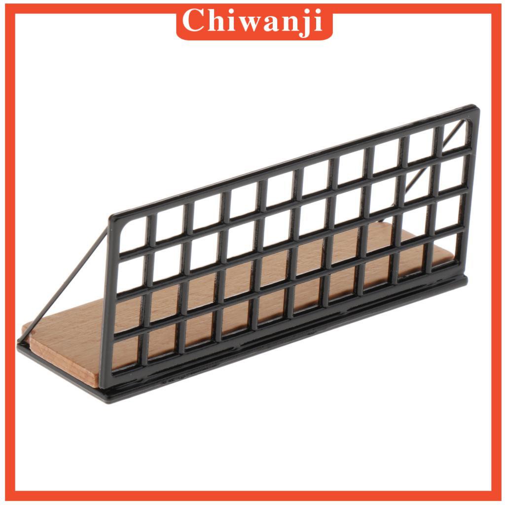 Kệ Treo Tường Mini Màu Đen Tỉ Lệ 1: 12 Dùng Để Trang Trí Nhà Búp Bê