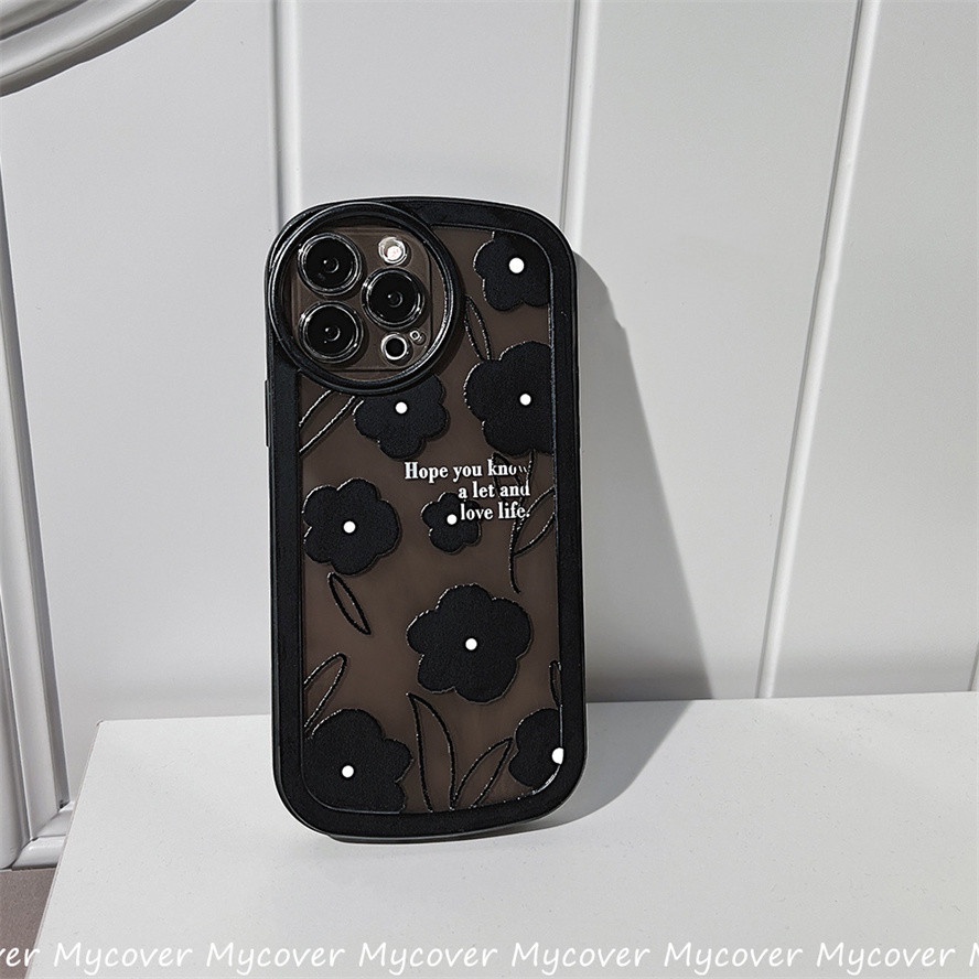 Ốp Điện Thoại Họa Tiết Hoa Xinh Xắn Cho iPhone 14 13 12 11 Pro Max Xs XR X 8 7 Plus SE 2020