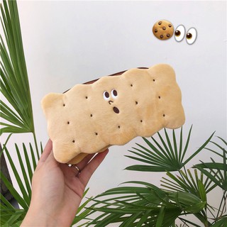 (Butgiasi) Túi Đựng Bút Vải Bông Hình Cậu Bé Bánh Mì Nguồn Hàng Buôn Sỉ