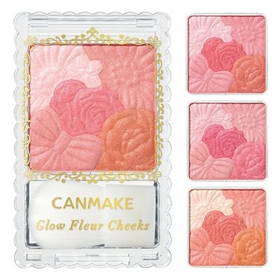 Phấn má hồng Canmake Glow Fleur Cheek Nhật Bản 10g