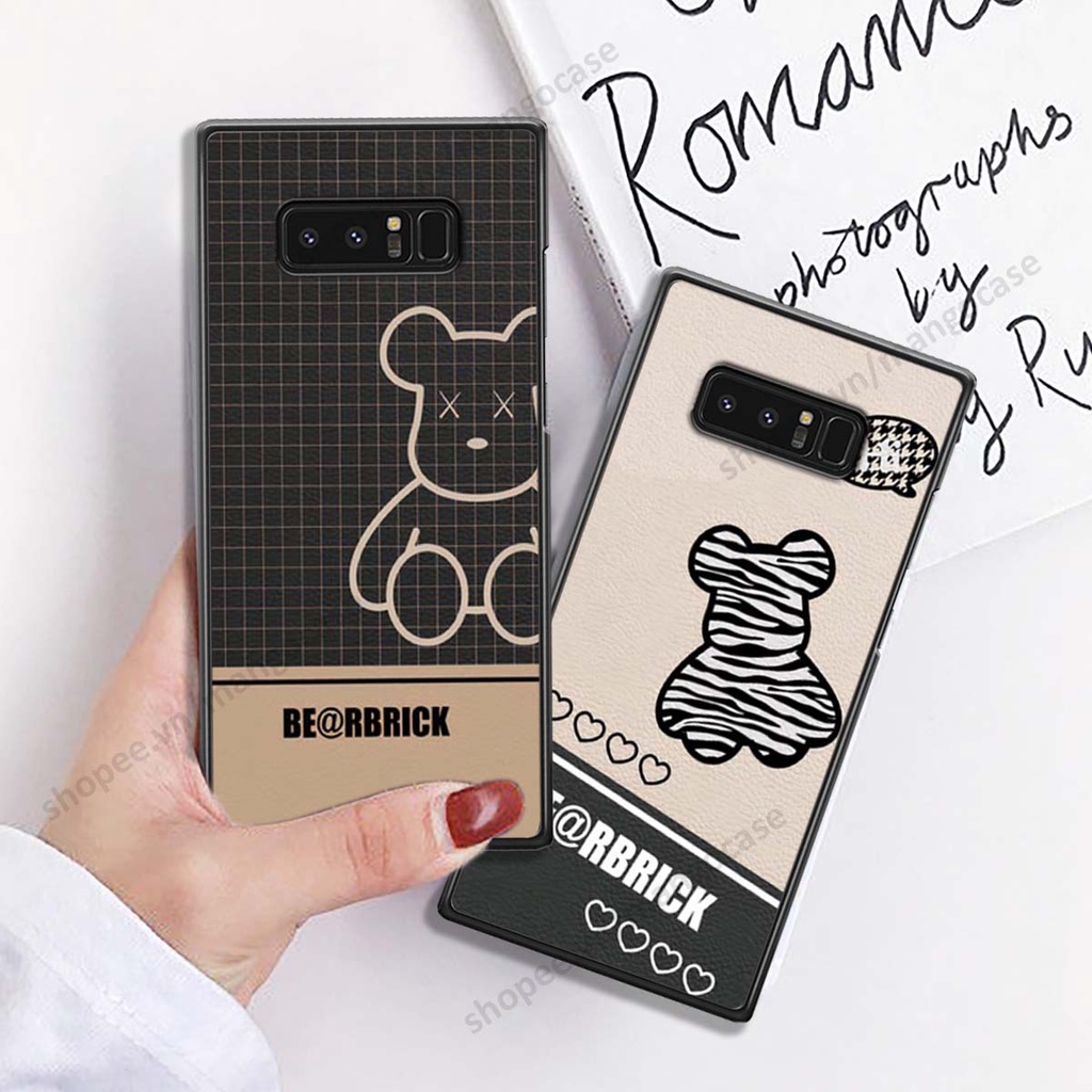 Ốp lưng Samsung Note 8 in hình happy nice, bé gấu đáng yêu
