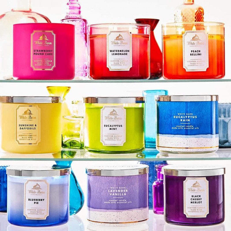 [Link 2/4 - Đủ Mùi] Nến Thơm 3 Bấc Bath And Body Works (411g)