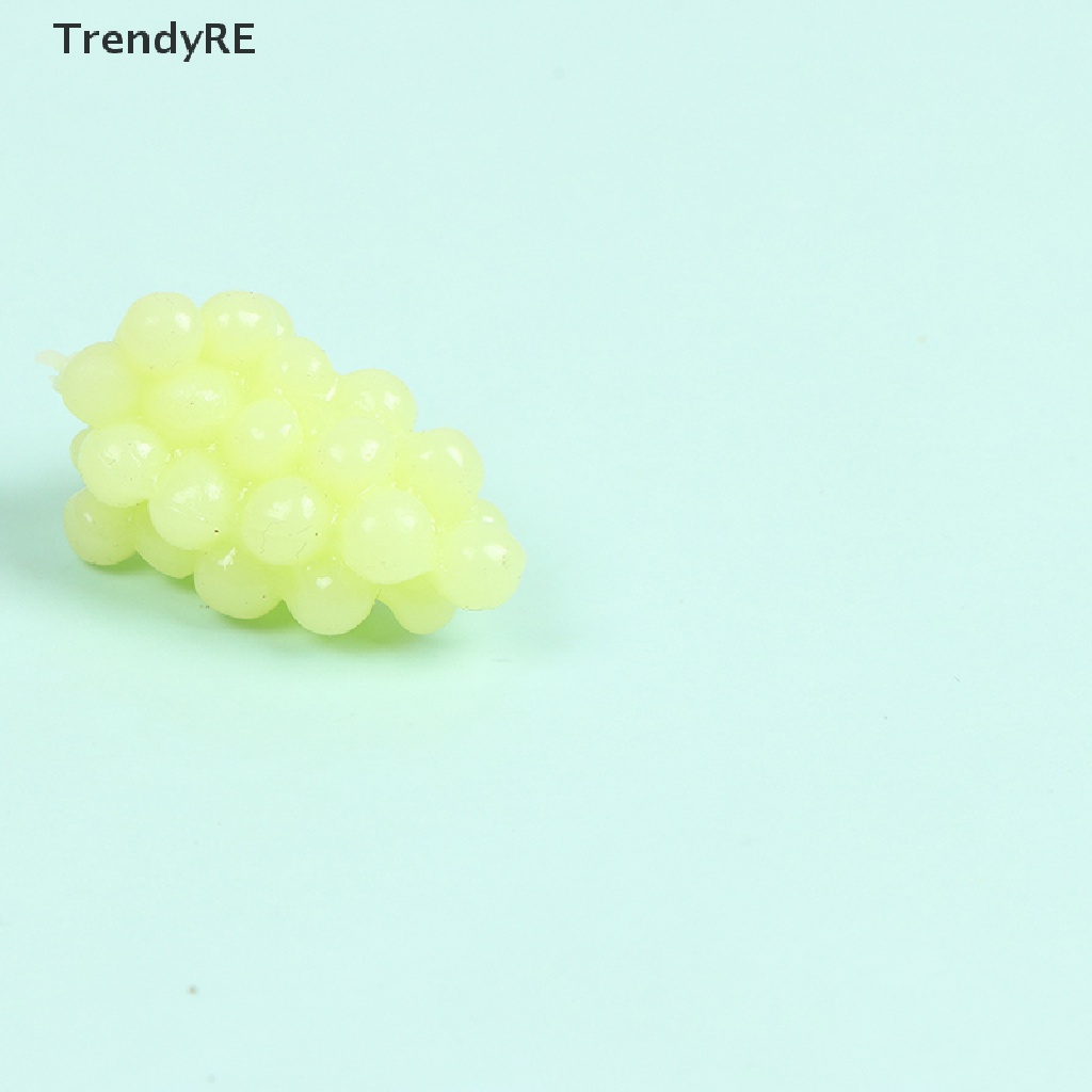 Set 4 Chùm Nho Mini Trang Trí Nhà Búp Bê Tỉ Lệ 1 / 12