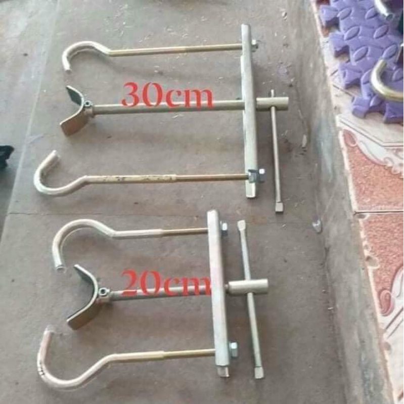 cảo inox uốn cành to