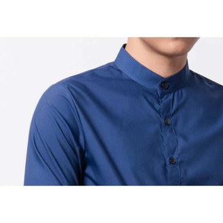 Áo Sơ Mi Nam Cổ Trụ