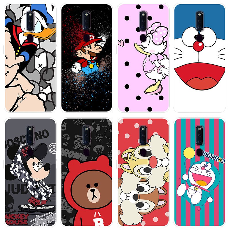 OPPO F11 Pro Case Silicone TPU Cartoon Back Cover OPPO F 11Pro Soft Phone Casing