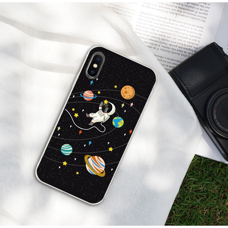 Ốp Điện Thoại Mềm Họa Tiết Hoạt Hình Cho iphone 6s 7 8 plus se2 13 14 pro xs xr 12 mini 11 pro xs max