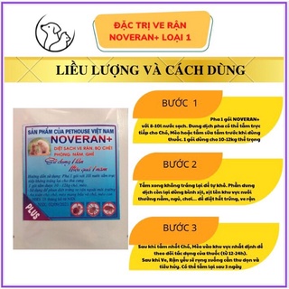 NOVERA + diệt ve, bọ chét 1 năm