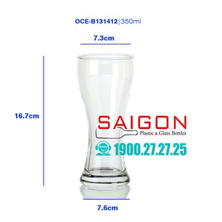 LY THỦY TINH OCEAN IMPERIAL B13412 350ML