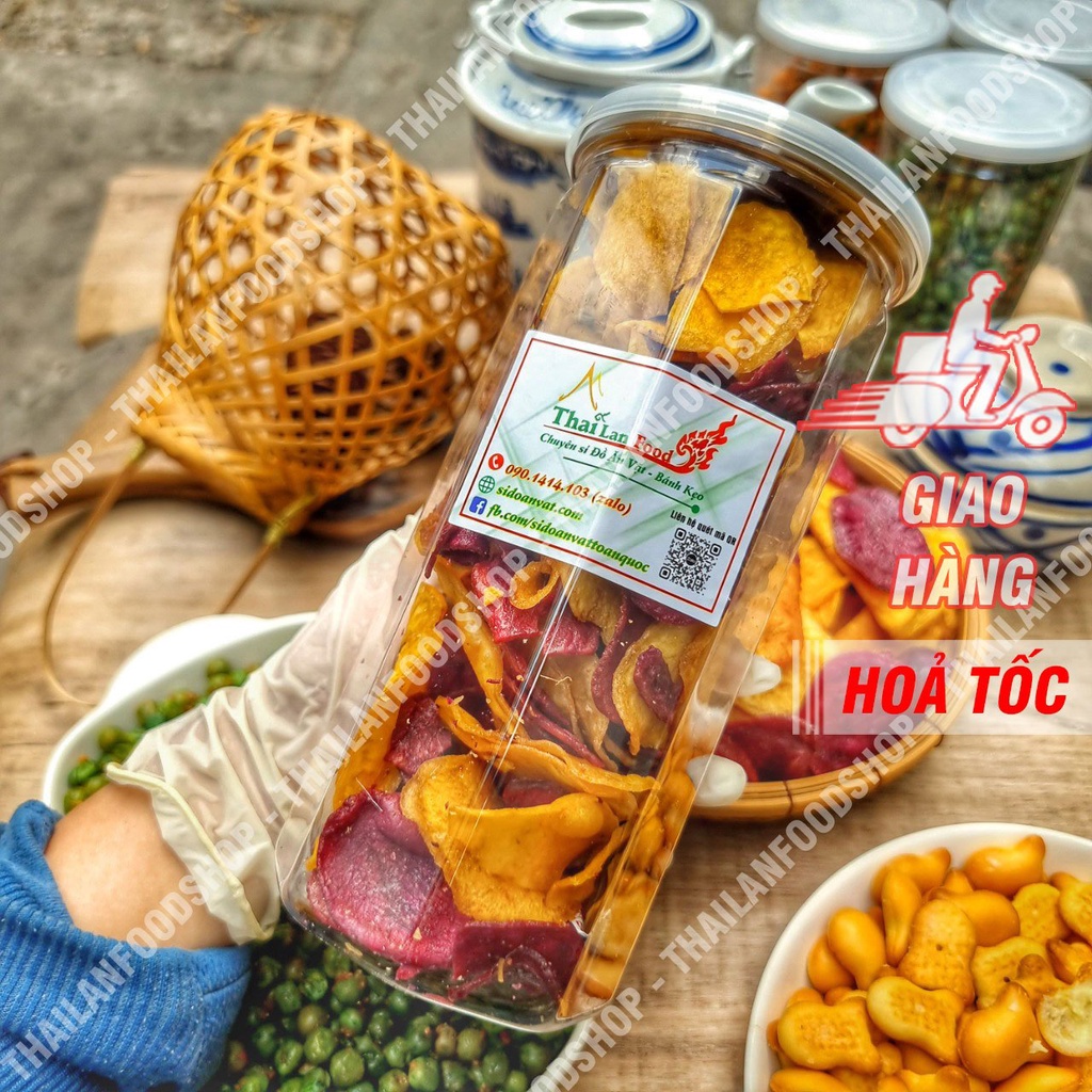 Khoai Tây Mắm Hành - Khoai tây Trứng Muối - Khoai Tây Ống Lắc Bột Phô Mai - Khoai Tây Ống Sấy Giòn