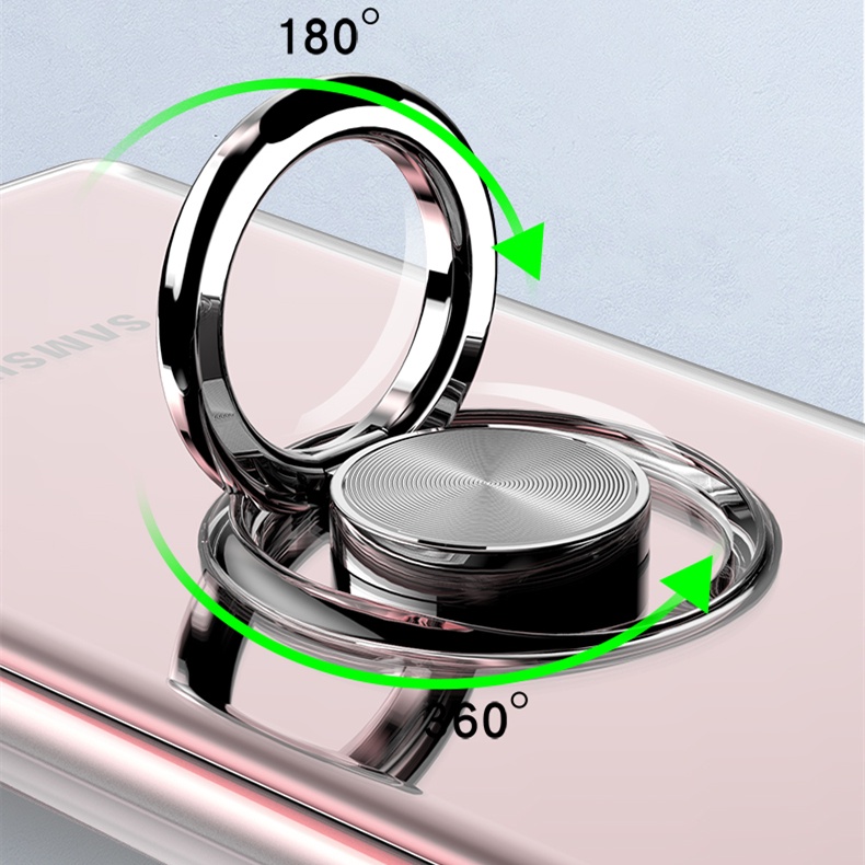 Ốp Điện Thoại Siêu Mỏng Kèm Giá Đỡ Cho Samsung Note 8 9 10 20 Plus Ultra