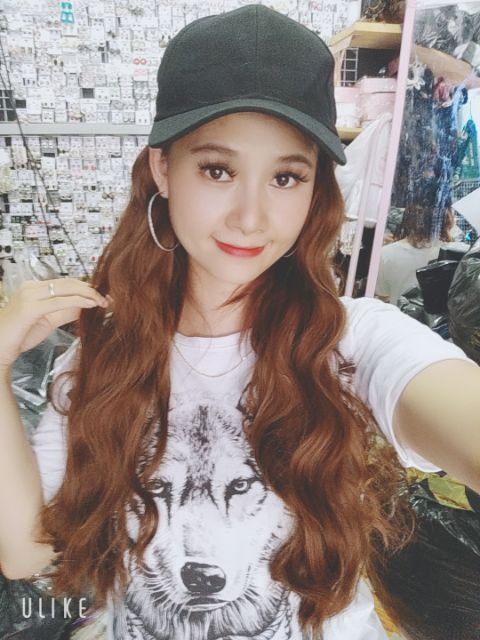 Tóc giả kèm mũ đội