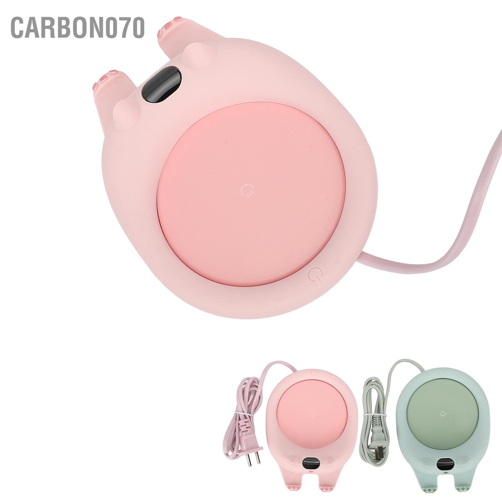 Carbon070 Máy hâm nóng tách cà phê thông minh 55 độ C Nhiệt không đổi Tấm làm ấm cốc cho bàn việc tại nhà 220V