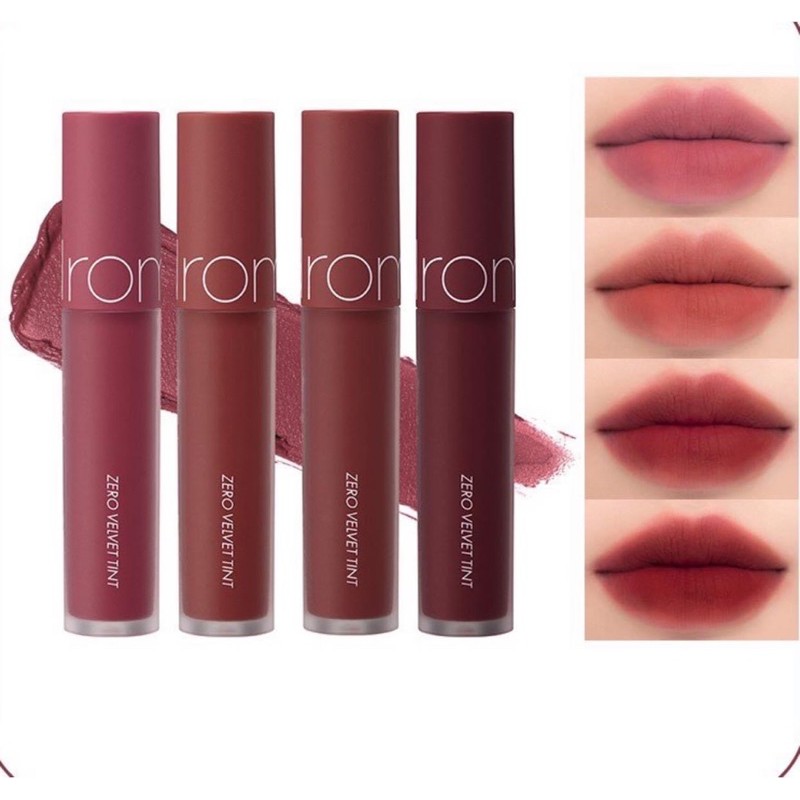 SON KEM LÌ ROMAND ZERO VELVET TINT MÀU 18->21