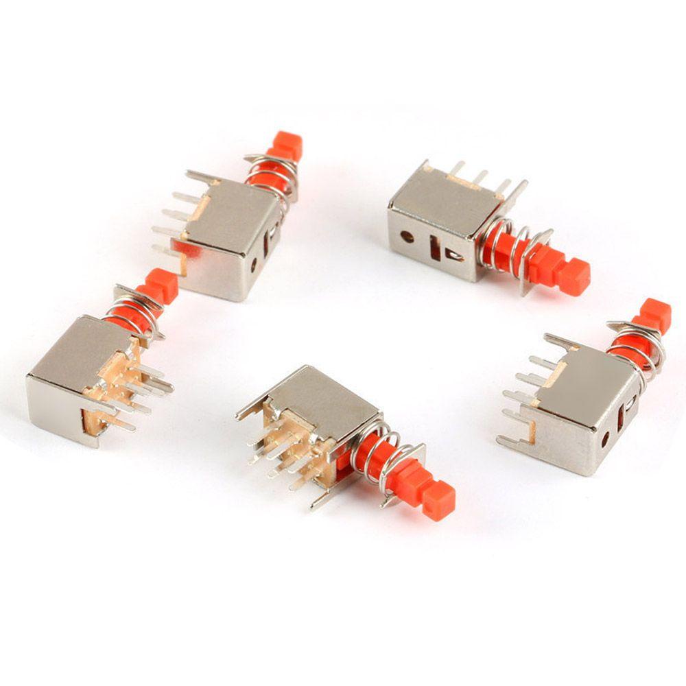 ZAIJIE24 Set 30 Nút Công Tắc Nhấn Tự Khoá 6Pin A03 Chuyên Nghiệp