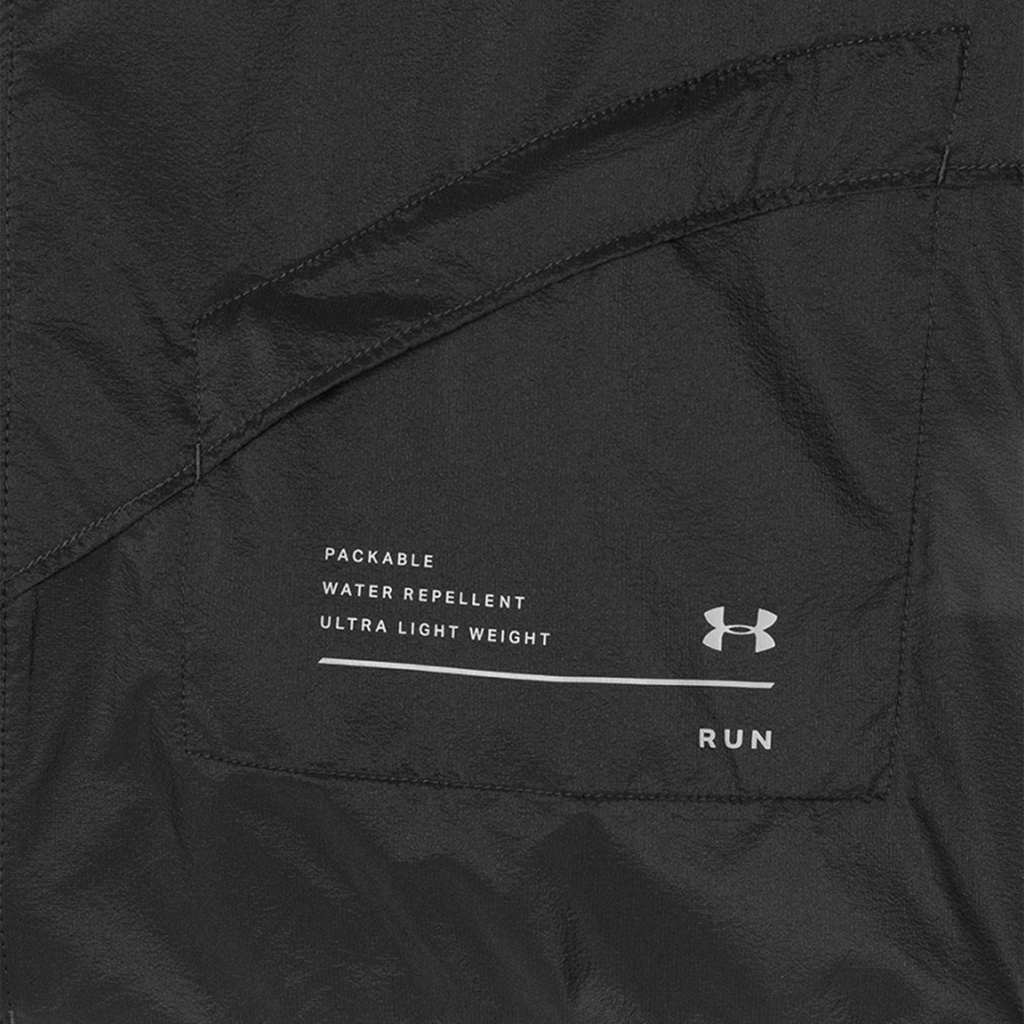 Áo khoác chạy bộ nữ Under Armour Qualifier Storm Packable - 1326558-010