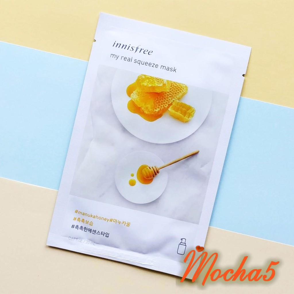 Mặt nạ giấy Innisfree It's Real Squeeze Mask 20ml