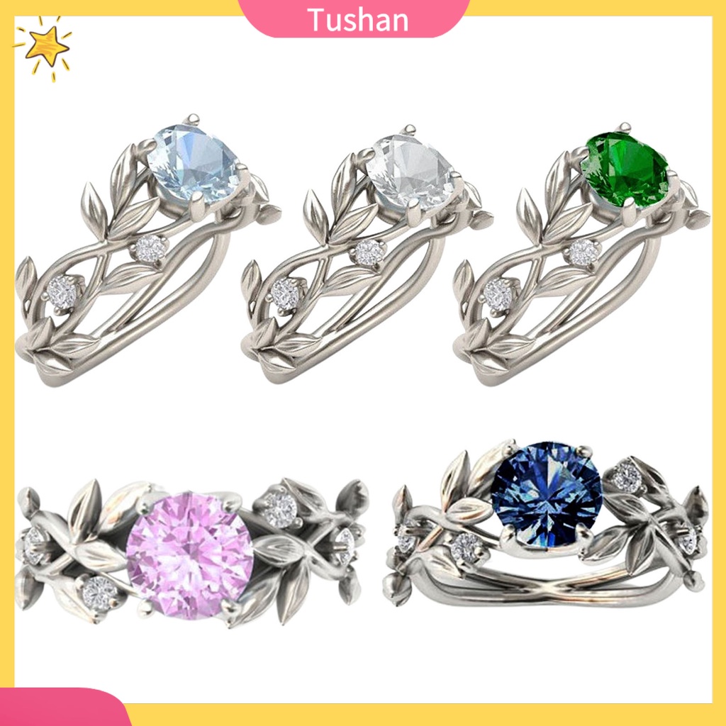 Nhẫn đính kim cương giả thời trang cho nữ