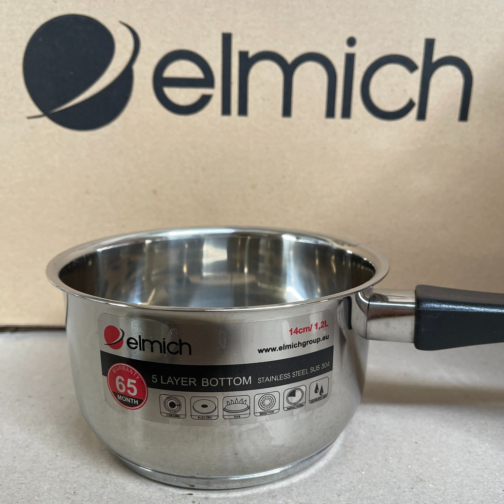 Quánh inox đáy từ có nắp Elmich Smartcook SM6989 chính hãng giá tốt