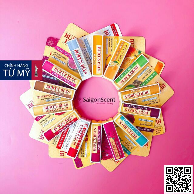 [ Mùi ngẫu nhiên ] Son Dưỡng Burts Bees