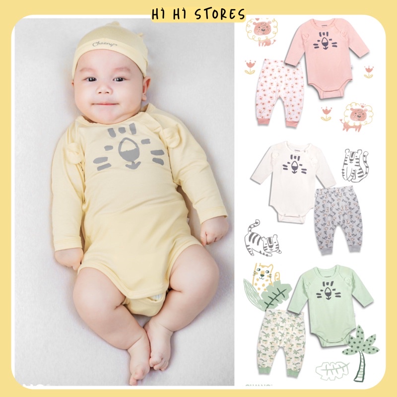 Chaang set bộ body chip cài vai Tigger cho bé sơ sinh SS2022D09