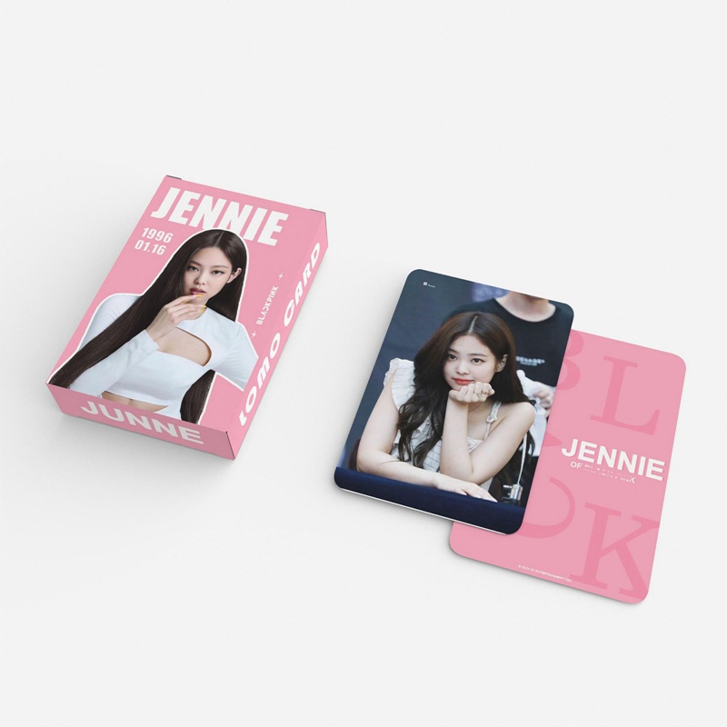 Set 55 tấm thẻ ảnh lomo hình nhóm nhạc Kpop Blackpink