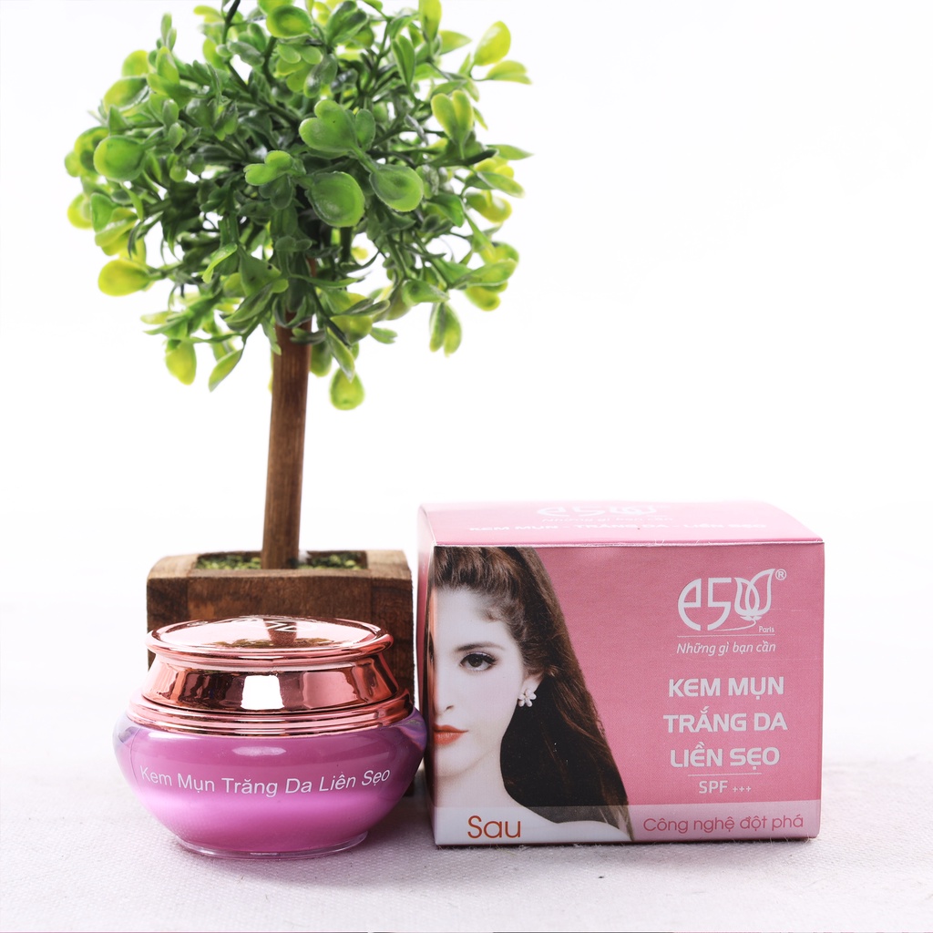 Kem Mụn Trắng Da Liền Sẹo E5
