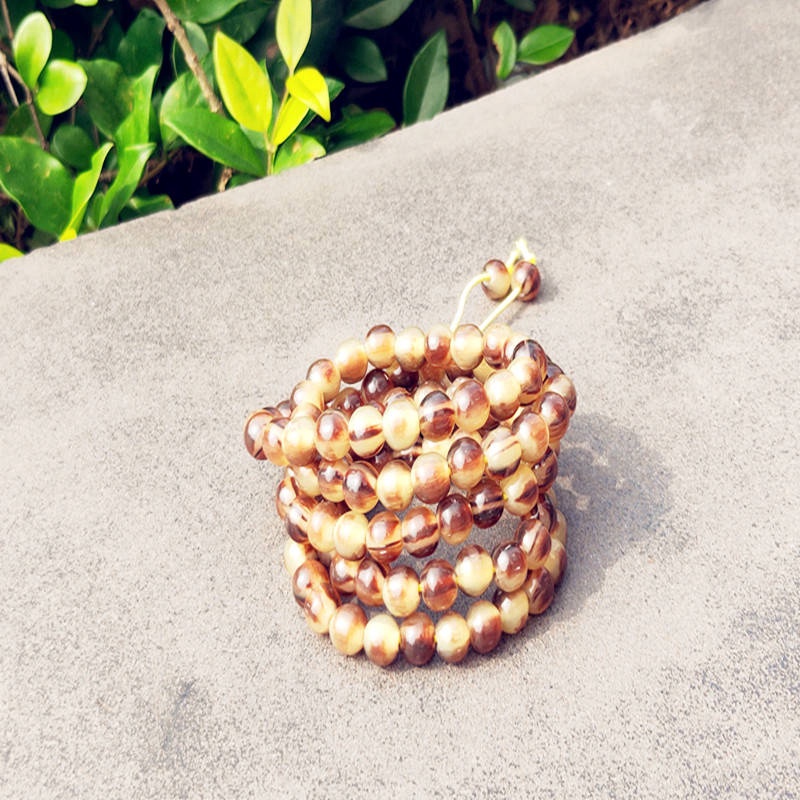 Vòng Tay Chuỗi Hạt Bồ Đề 108 Sừng Tự Nhiên