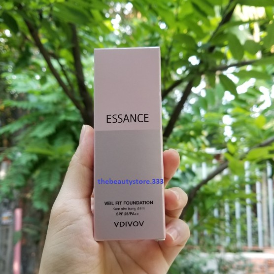 [MẪU MỚI] Kem che khuyết điểm siêu mịn Essance Veil Fit Foundation SPF25 PA++ 30g