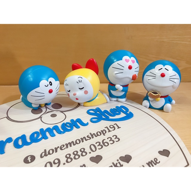 Bộ 4 Mô Hình Doremon Doraemon BANDAI