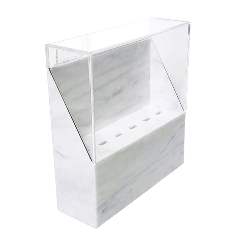 Giá Đỡ Nhíp Lông Mi 8 Lỗ Bằng Acrylic Tiện Dụng Cho Salon