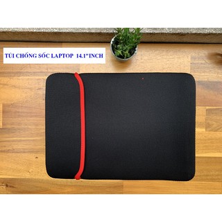 Túi chống sốc laptop - đựng max 14.1inch - Chất liệu nỉ cao cấp