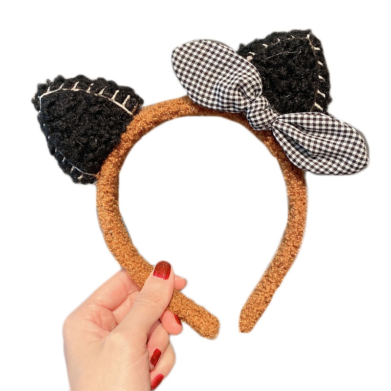 Băng Đô Tai Mèo Lông Xù Đáng Yêu Dành Cho Bé Chụp Ảnh