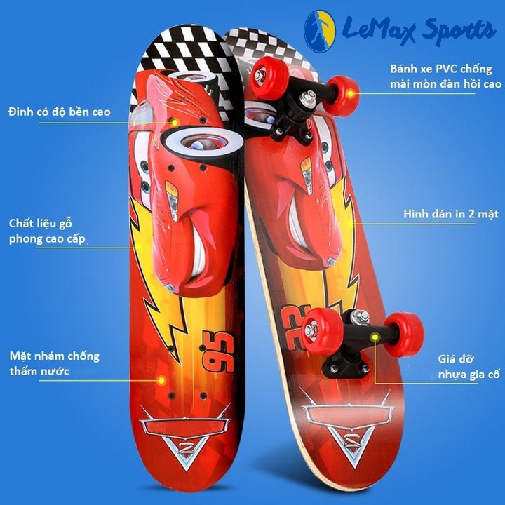 Ván Trượt Trẻ Em Giá Rẻ Trục Nhựa - In Hình Phong Cách, Giao Hình Ngẫu Nhiên. Còn hình công chúa